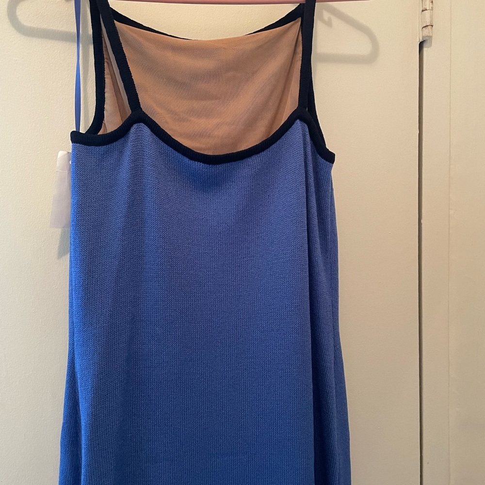 St. John Blue Knit Garment - Picture 4 of 5